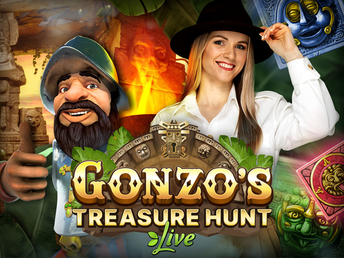 gonzo’s Treasure Hunt Live 1200 x 900