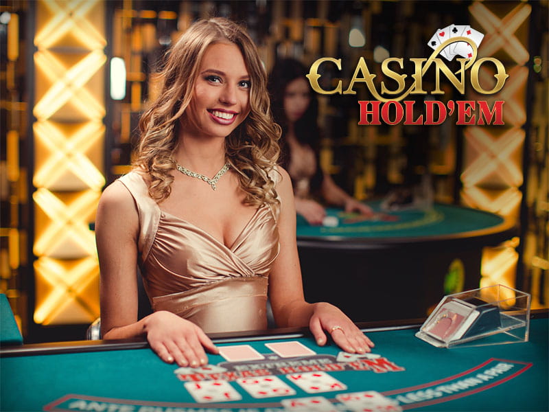 Casino Hold'em live casino game