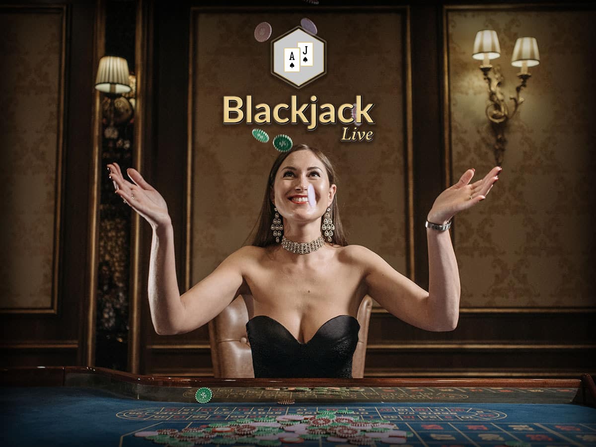 Blackjack live casino game